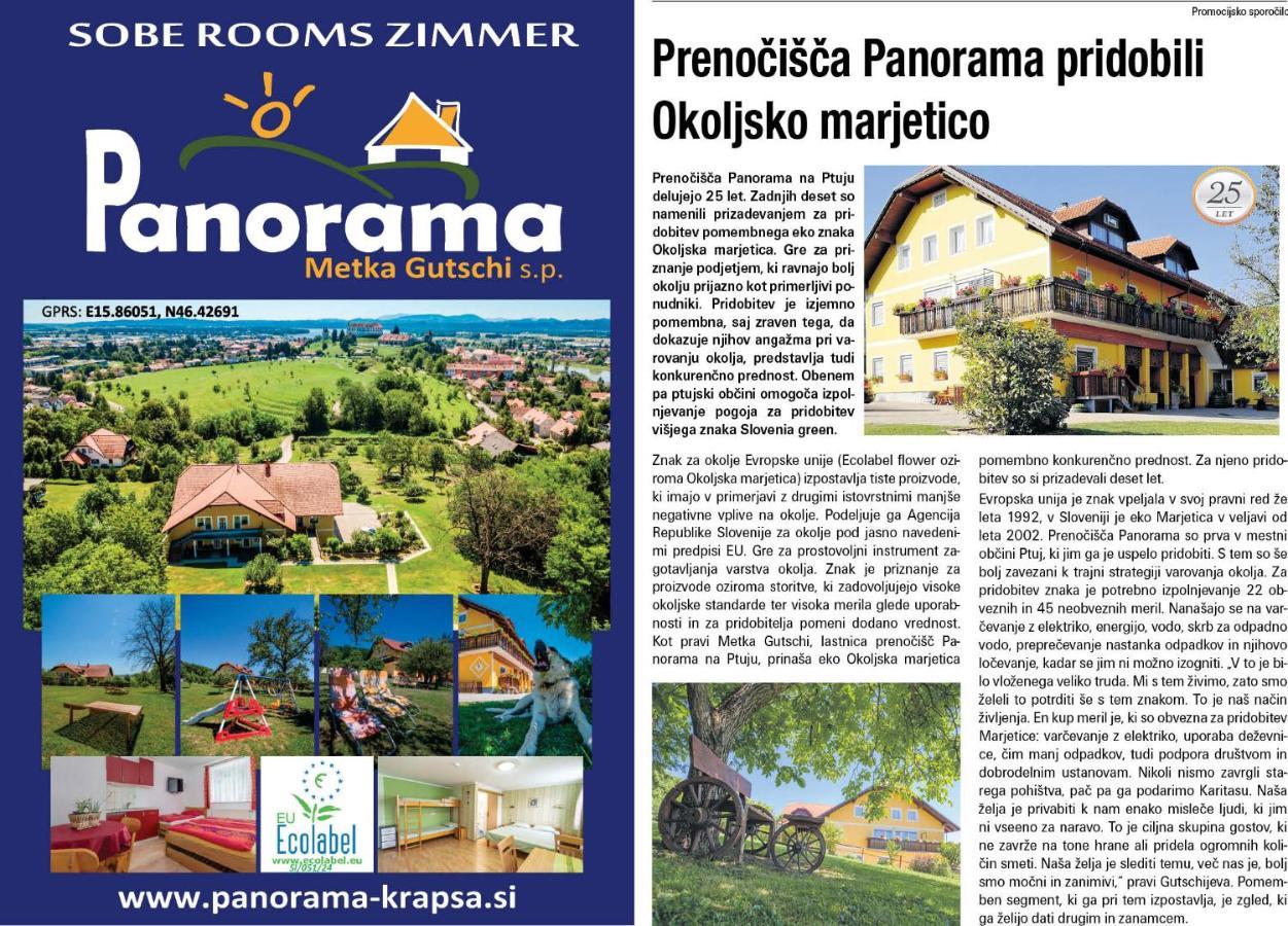 פטוי Panorama B&B מראה חיצוני תמונה